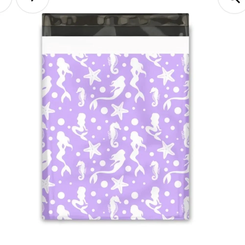 Poly mailers tissue paper stickers